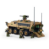 Sluban ModelBricks M1126 Stryker ICV, Konstruktionsspielzeug 
