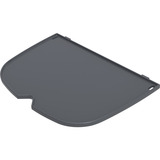 Weber Einseitige Grillplatte, Plancha für Q 2000N-Serie ab 2025 schwarz, ersetzt den halben Grillrost