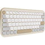 ASUS Marshmallow KW100, Tastatur beige/grau, DE-Layout, Scherenmechanik