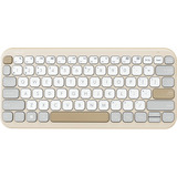 ASUS Marshmallow KW100, Tastatur beige/grau, DE-Layout, Scherenmechanik