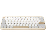ASUS Marshmallow KW100, Tastatur beige/grau, DE-Layout, Scherenmechanik