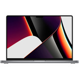 Apple MacBook Pro (16") 2021 Generalüberholt, Notebook grau, 16 GB, 512 GB (512 GB SSD), macOS, Deutsch