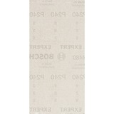 Bosch Professional Expert M480 Netzstruktur-Schleifblatt 93 x 186mm, K240 10 Stück, für Schwingschleifer