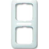 Busch-Jaeger Rahmen zwei fach 1722 NS-214 weiß, Retail