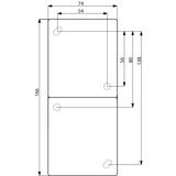 Busch-Jaeger Schutzkontakt Zweifachsteckdose weiß, Retail