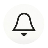 Busch-Jaeger Tastersymbol Klingel 2144 KI, Schalter Retail