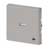 Busch-Jaeger Wippe mit Aufdruck edelstahl, Retail