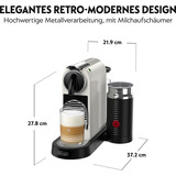 DeLonghi Nespresso Citiz EN 267.WAE, Kapselmaschine weiß/silber