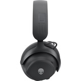 Dell Alienware Pro Wireless Dark Side of the Moon, Gaming-Headset schwarz, Hi-Res Audio, Bluetooth, USB-C Dongle