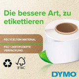 Dymo LabelWriter ORIGINAL Namensschilder klein, 41 x 89 mm, Etikett 6 Rollen mit je 300 Etiketten
