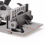 EINHELL Flachdübelfräse TE-BJ 900, Nutfräse rot/schwarz, 900 Watt, für Flachdübelgrößen bis Typ 20