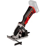 EINHELL Power X-Change Akku-Mini-Handkreissäge TE-CS 18/89 Li-Solo, 18Volt rot/schwarz, ohne Akku und Ladegerät