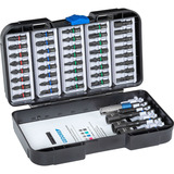 GEDORE Torsions-Bit-Set 666-045, 45-teilig, Bit-Satz Farbcodierung