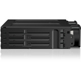 Icy Dock Though Armor MB998V4P-B , Wechselrahmen schwarz, 8-Bay U.2/U.3 NVMe SSD PCIe 4.0