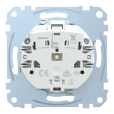 Merten Schutzkontaktsteckdose mit erhöhtem Berührungsschutz weiß (glänzend), Retail