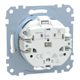 Merten Schutzkontaktsteckdose mit erhöhtem Berührungsschutz weiß (glänzend), Retail