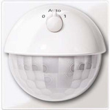 Merten Sensor-Modul mit Schalter Präsenzmelder Unterputz System M MEG5711-0319, Bewegungsmelder weiß (glänzend), Retail