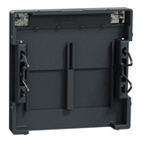 Merten Zentralplatte zweifach anthrazit, Retail