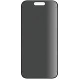 PanzerGlass Privacy Displayschutz Ultra-Wide Fit, Schutzfolie transparent, iPhone 15, EasyAligner