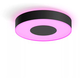 Philips HUE White & Color Ambiance Infuse Deckenleuchte M, LED-Leuchte schwarz