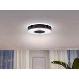 Philips White & Color Ambiance Infuse Deckenleuchte M, LED-Leuchte schwarz