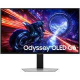 SAMSUNG Odyssey S27FG602SU QD-OLED, Gaming-Monitor 68 cm (27 Zoll), silber, QHD, G-Sync kompatibel, FreeSync Premium Pro, 500Hz Panel