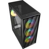 Sharkoon VK4 ARGB , Tower-Gehäuse schwarz, Tempered Glass