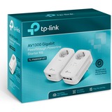 TP-Link TL-PA8033P KIT AV1300 Gigabit Passthrough Powerline Starter Kit 