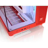Thermaltake View 380 XL TG ARGB , Tower-Gehäuse rot, Tempered Glass x 2