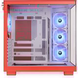 Thermaltake View 380 XL TG ARGB , Tower-Gehäuse rot, Tempered Glass x 2