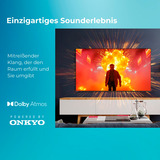 Toshiba 65UF3F63DAR, LED-Fernseher 164 cm (65 Zoll), schwarz, UltraHD/4K, Triple Tuner, HDR, Fire TV