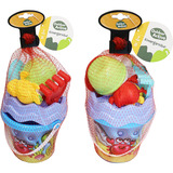 VEDES Eimergarnitur sieben-teilig aus hochwertigem Kunststoff 