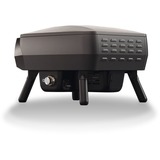 Witt Pizzaofen ETNA Rotante Piccolo 13" mat black schwarz, für Pizzen bis ca. Ø 33cm, rotierender Pizzastein