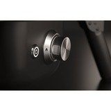 Witt Pizzaofen ETNA Rotante Piccolo 13" mat black schwarz, für Pizzen bis ca. Ø 33cm, rotierender Pizzastein