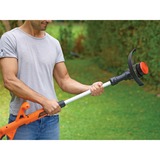 BLACK+DECKER Akku-Rasentrimmer ST1823, 18Volt orange/schwarz, Li-Ionen Akku 1,5Ah