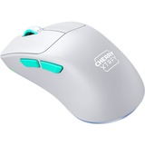CHERRY XTRFY M64 Wireless, Gaming-Maus weiß/türkis