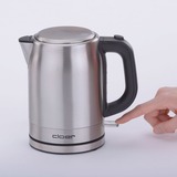 Cloer Edelstahl-Wasserkocher 4519 edelstahl, 1 Liter