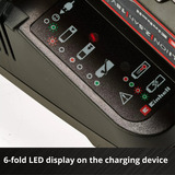 EINHELL PXC-Starter-Kit 5,2 Ah, Set schwarz/rot