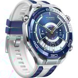 Huawei Watch Ultimate 2 (March-B29), Smartwatch blau/silber, zweifarbiges Fluorelastomerarmband