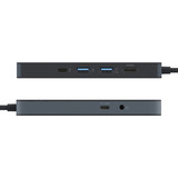  HyperDrive Flex 8 Port USB-C Hub, Dockingstation schwarz