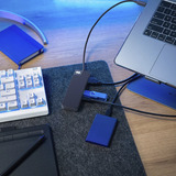  HyperDrive Flex 8 Port USB-C Hub, Dockingstation schwarz