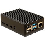 Inter-Tech ODS-716 für Raspberry Pi 4B, Gehäuse schwarz, für Raspberry Pi 4 Modell B