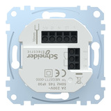 Merten Raumtemperaturregler Einsatz 2 Ampere ZigBee mit Touch-Display und Fernsteuerung, Heizungsthermostat Retail