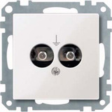 Merten Steckdosen Einsatz Potentialausgleich weiß, Retail