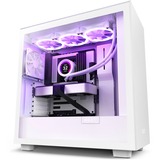 NZXT H7 White, Tower-Gehäuse weiß (matt), Tempered Glass