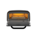 Ooni Backblech und Rost für Volt 2  edelstahl, 30 x 30 cm