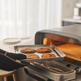 Ooni Backblech und Rost für Volt 2  edelstahl, 30 x 30 cm