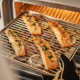 Ooni Backblech und Rost für Volt 2  edelstahl, 30 x 30 cm