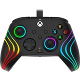 PDP Wired Controller - Afterglow Wave, Gamepad schwarz, für Xbox Series X|S, Xbox One, PC