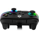 PDP Wired Controller - Afterglow Wave, Gamepad schwarz, für Xbox Series X|S, Xbox One, PC